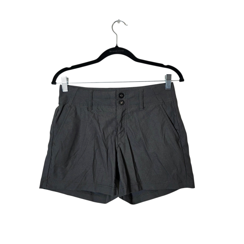 Prana Alana‎ 5 Inch Shorts 4 Gray Hiking Camping Outdoor Trail Gorpcore Beach